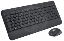 Logitech MK650 Signature Combo bezdrátový set klávesnice a myši (DE Layout) - černá Logitech MK650 Signature Combo bezdrátový set klávesnice a myši (DE Layout) - černá