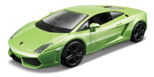 Bburago - Auta HOBBY, Lamborghini Gallardo LP560-4, metal zelená, 1:32_(1)