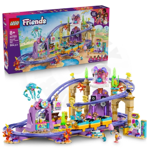 LEGO® Friends 42703 Jízda na horské dráze s mořskými pannami_(1)