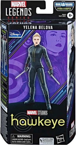 Hasbro Disney Marvel Legends Series: Hydra Stomper - Hawkeye Yelena Belova figurka - 15 cm