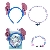 Balení Dětských Šperků Stitch 3 Kusy