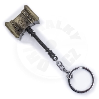 Klíčenka "Doomhammer" - Warcraft, bronzová nebo stříbrná - 6 cm