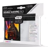 Gamegenic - Ochranné obaly - Star Wars: Unlimited - Double Sleeving Pack - Darth Vader