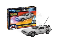 Revell 3D Puzzle - Back to the Future Time Machine - 157 dílků - 34 cm