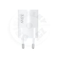 Xiaomi 33W Nano Power, nabíječka, adaptér, USB-C, bílá