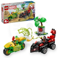 LEGO® Marvel 11198 Spin, Electro a honička s dinosauřím vozidlem