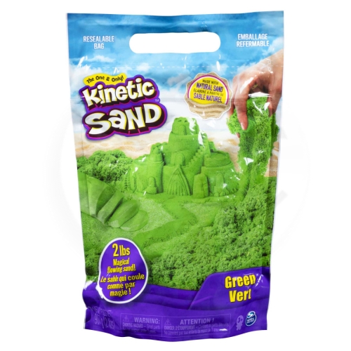 KINETIC SAND BALENÍ ZELENÉHO PÍSKU 0,9 KG