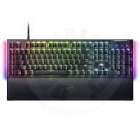 Razer BlackWidow V4 - Green Switches (US Layout) - černá
