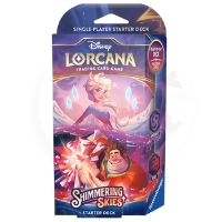 Karetní hra Lorcana: Shimmering Skies - Starter Deck Amethyst &amp; Ruby