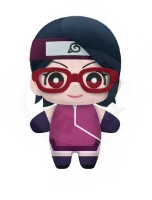 Plyšák Naruto Boruto Sarada Uchiha 15cm
