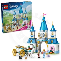 LEGO® | Disney 43275 Popelčin zámek a kočár s koňmi