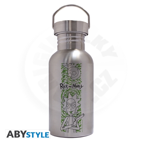 RICK AND MORTY - Canteen Steel Bottle - Portal - 500 ml_(1)