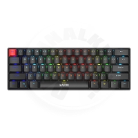 Marvo Saber 61 - herní klávesnice, černá, RGB, mechanická, drátová, červené switche, US