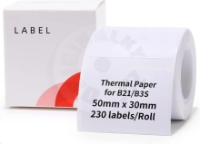Niimbot štítky R 50x30mm 230ks White pro B21, B21S, B3S, B1