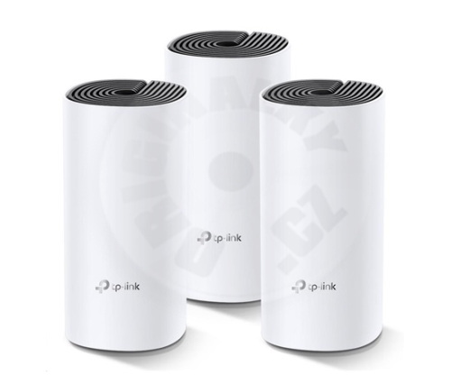 TP-Link Deco M4 (3-pack) WiFi5 Mesh (AC1200, 2,4GHz/5GHz, 2xGbELAN/WAN)