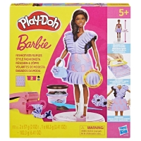 PLAY-DOH Barbie Panenka 29 cm FASHIONISTA Volánky Modelovací Hmota