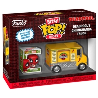 Funko Bitty Pop! Rides: Marvel - Deadpool and Deadpool's Chimichanga Truck Vinyl Figure