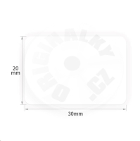 Niimbot štítky R 30x20mm 320ks White pro B21, B21S, B3S, B1 (2)