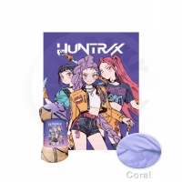 Fleecová deka - K-POP Demon Hunters Hunters Huntrix, Rumi, Mira Pose