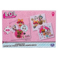 Spin Master L.O.L. Surprise! set 3-Puzzle (49 dílků x3) (20114661)