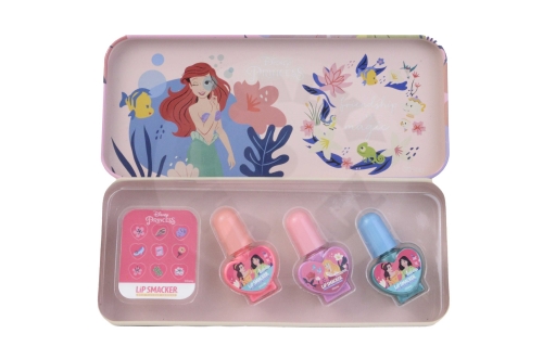 Lip Smacker Disney Princess: Sada laků v plechvce