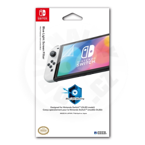 HORI Modrý Ochranný filtr pro Nintendo Switch OLED