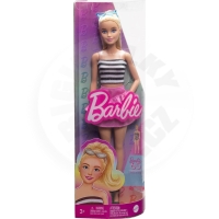 Barbie Modelka - Růžová sukně a pruhovaný top (2)