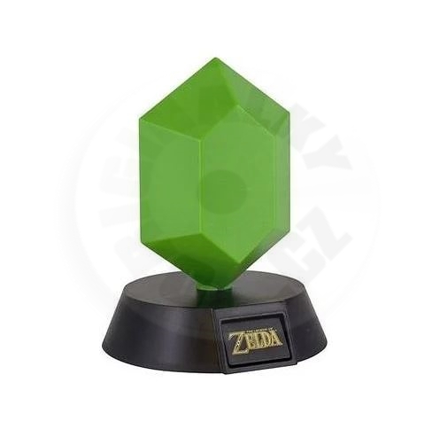 Lampička Ikon - Legend of Zelda Green Rupee 10cm