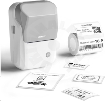 Niimbot Tiskárna štítků B1 Smart, grey + role štítků 210ks