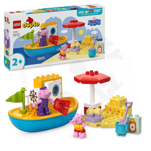LEGO® DUPLO® 10432 Prasátko Peppa a výlet na loďce