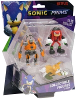 Sonic Prime balení 3 figurek - 6,5cm ( E123 Omega)