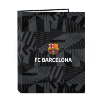 Kroužkový pořadač BARCELONA FC Black Černá A4 (26,5 x 33 x 4 cm)