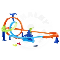Hot WheelsKaskadérské dráhy Hot Wheels Rapid Launch Cyclone Traťová sada