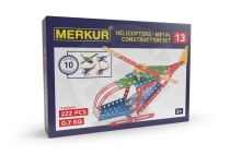 Merkur 013 Vrtulník, 222 dílů, 10 modelů