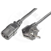 Cablexpert napájecí kabel VDE 220/230V, 3 m