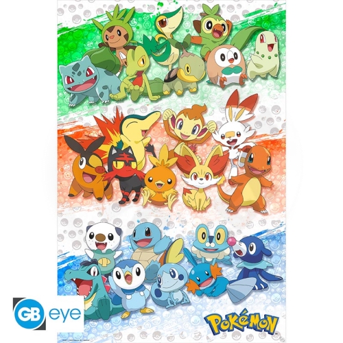 POKEMON - Poster Maxi 91.5x61 - First Partners_(1)
