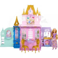 Disney princezna Locika s panenkou a herní sadou Zámek Zavři a přenes s 5 hracími plochami