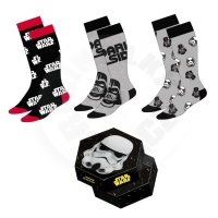 Star Wars ponožky 3-Pack Stormtrooper 38-45
