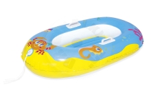 Nafukovací raft - junior korýš, 119x79cm - modrý