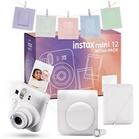 Fujifilm Instax Mini 12 Mega Pack - bílá