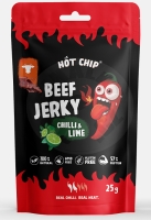HOT CHIP Jerky Chilli And Lime 25 g