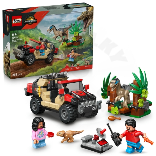 LEGO® Jurassic World 76972 Únik před raptorem v terénním autě_(1)