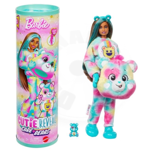 Barbie Cutie Reveal Sladké mašle  Serie 2 - tyrkysová_(3)
