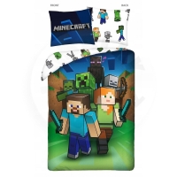Halantex Povlečení - Minecraft 200x160, 80x70cm