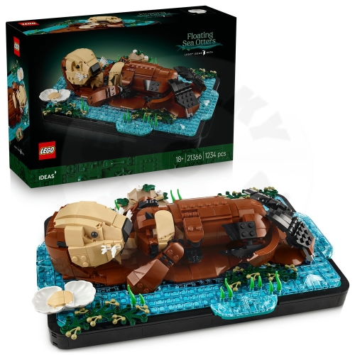 LEGO® Ideas 21366 Plavající mořské vydry_(1)