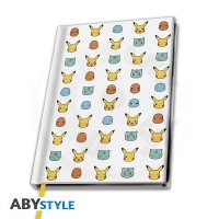 POKEMON -  A5 zápisník, notebook, 180 stran "Starters"_(1)