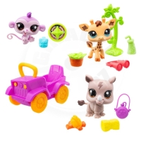 Littlest Pet Shop 3 figurky Safari (2)
