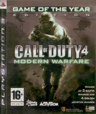 Call of Duty 4: Modern Warfare (PS3) použité (7307)