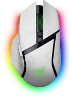 Razer Basilisk V3 Pro 35K - Bezdrátová ergonomická herní myš -bílá (RGB)