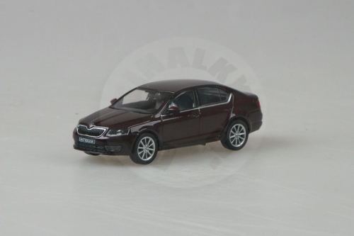 ABREX - Škoda Octavia III (2012) 1:43 - Rosso Brunello Metalíza